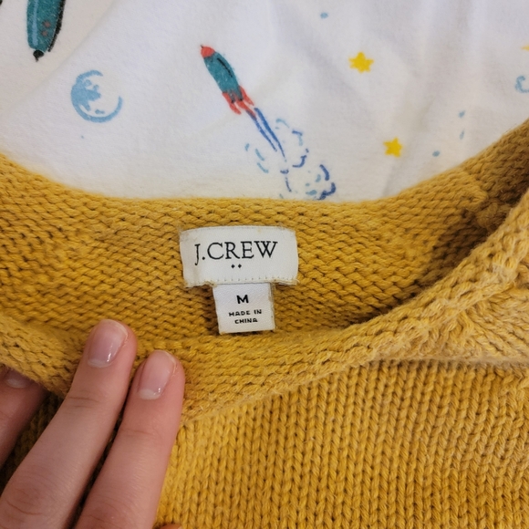 J Crew Cotton Sweater - Picture 2 of 5